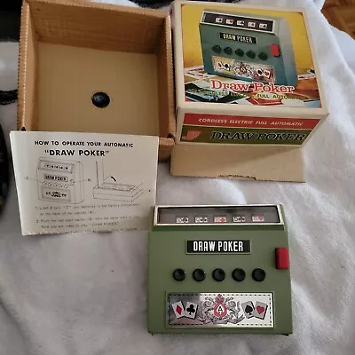 Vintage 1971 Waco Draw Poker Cordless Electric Full Automatic. Handheld. Used. • $25