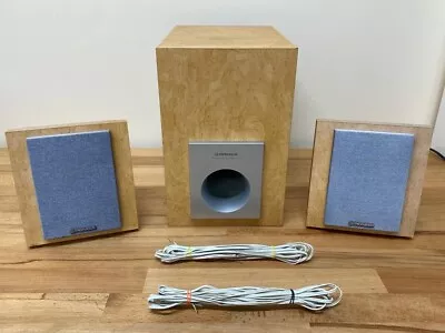 Pioneer Speakers 2 X S-L7-LR 30W & 1 X  S-L7-W 50W Sub Woofer • £45