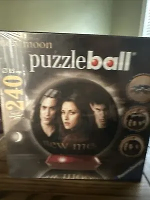 The Twilight Saga New Moon Puzzle Ball - 240 Piece 3D Puzzle Ravensburger SEALED • $30