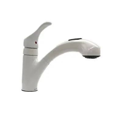 MOEN Renzo Single-Handle Pull-Out Sprayer Kitchen Faucet In Glacier CA87316W • $89.95