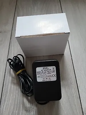 DVE DV-1280-3UK 12VDC 1000mA AC Adapter UK Plug • £3.99