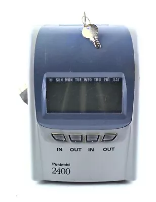 Pyramid Manual Time Clock 2400AT W/ Key • $39.99