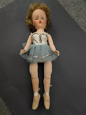 Vintage 1950’s Valentine 18”doll “Aida” Marked 18VW Toe Dancing Ballerina • $39