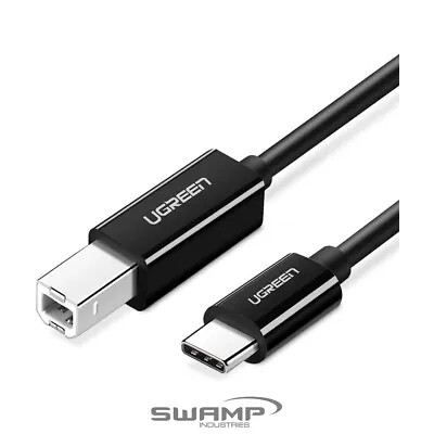 $7.99 • Buy UGREEN 50446 USB C To Type B 2.0 Printer Cable - USB-C To Standard TypeB - 6ft