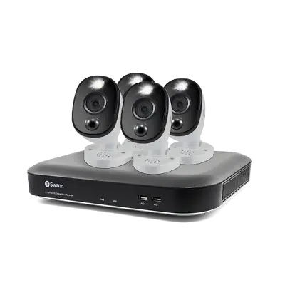 Swann 4 Camera 4 Channel 4K Ultra HD DVR Security System • $349.99
