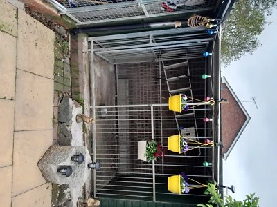 £85 • Buy Outdoor Dog Kennel And Galvanised Run 