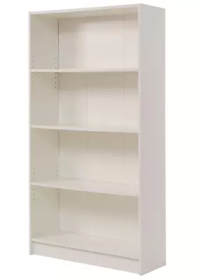 Tall Bookcase Unit 3 Tier Modern Wood Adjustable Shelves CD Display 6 Colours • £59