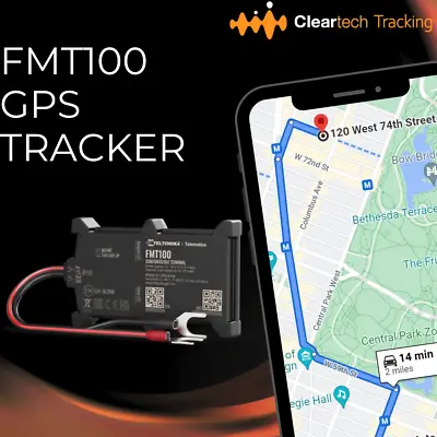 Cleartech Tracking FMT100 GPS Vehicle Tracker - Cars Vans Caravans Boats • £30