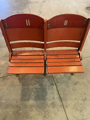 Vintage Boston Garden Seat • $7500