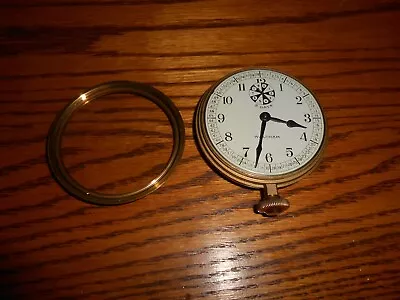 Waltham 8 Day Car Clock Very Nice Runs Well • $250