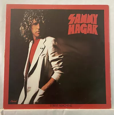 Sammy Hagar - Street Machine LP Vinyl Record Capitol Records • $8.30