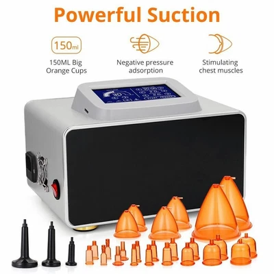 $228 • Buy Breast Enlargement Butt Lift&Tighten Vacuum Therapy Body Shaping Massage Machine