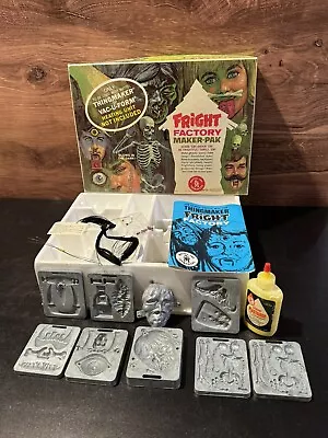 Vintage 1960s Mattel Creepy Crawlers Fright Factory Molds And Accessories • $89.99