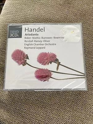 GEORGE FREDERICK HANDEL Handel Ariodante Complete Opera 3 CD Box Set NEW Sealed • £5