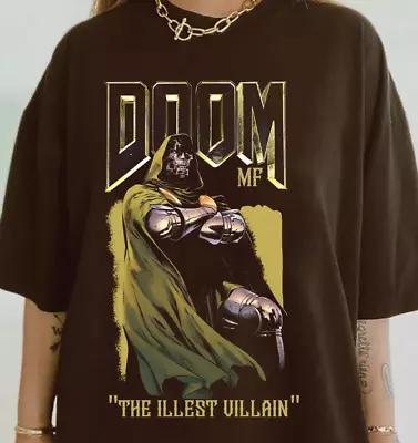 Vintage Doom Madvillain T-Shirt Mf Doom The Illest Villain Merch Gift • $17.99
