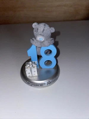 £6 • Buy Me To You Bear Figurine Ornament Boxed Cake Topper On Your 18th Birthday