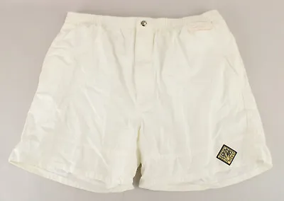 NWT VTG 80's OP Ocean Pacific 100% Cotton Surf Skate Shorts XL White New W/Tags! • $29.99