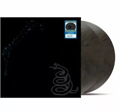 Metallica 'black Album' Grey Some Blacker Marble 2lp Vinyl Walmart Exclu. - New • £39.99