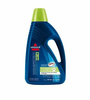 £50.04 • Buy BISSELL 1087E Wash And Protect Pet 1.5L Carpet Cleaning Solution