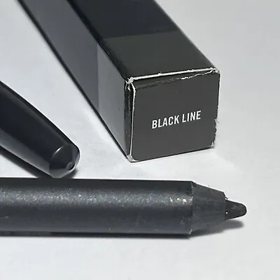 BNIB MAC *BLACK LINE* Pearlglide Intense Eye Liner ~ Black With Gold Pearl ~ HTF • $54