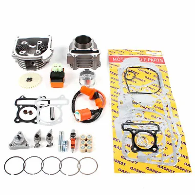 Big Bore Cylinder Piston Kit GY6 50cc 100cc Scooter Moped 1P39QMB 139QMB 50mm US • $62.70