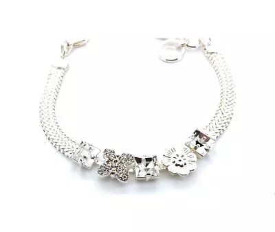 Mariana Bracelet Glamorous Clear Austrian Crystals My Treasures Coll. • $159