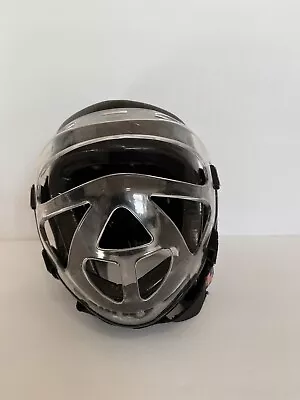Used Macho Martial Arts Helmet Black Very Good Condition. • $27.50