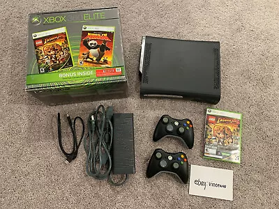 $49.99 • Buy Microsoft Xbox 360 Elite 120GB Console - Black Bundle Not Tested