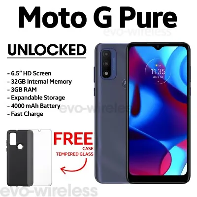 Motorola Moto G Pure - UNLOCKED • $79.99