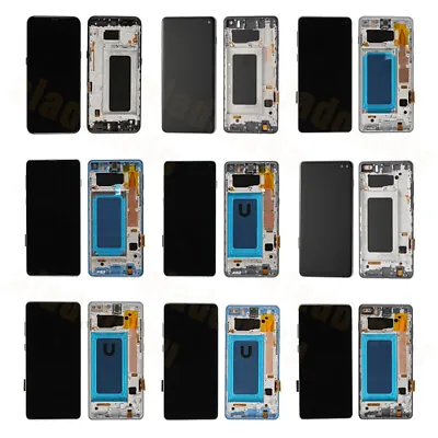For Samsung Galaxy S8+ S9+ S10+ S20 5G Note 10 LCD Touch Screen NO Fringerprints • $54.46
