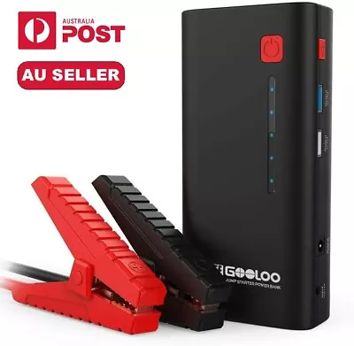 GOOLOO 1200A PORTABLE JUMP STARTER(UP TO 7L GAS OR 5.5L DIESEL ENGINE) NEW By VC • $129.99