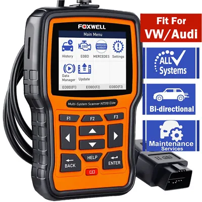 Bidirectional OBD2 Diagnostic Scanner All System Scan Car Tool  Fit For VW/Audi  • $142.49