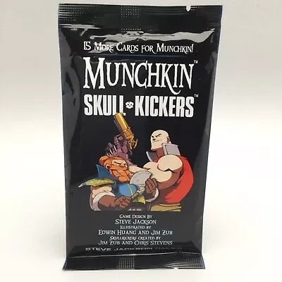 Steve Jackson Munchkin Skull Kickers Boosters Jim Zub 1st Edition New Sealed • $8.99