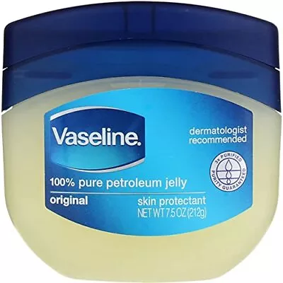 Vaseline Petroleum Jelly For Dry Cracked Skin And Eczema Relief Original 7.5 Oz • $11.21