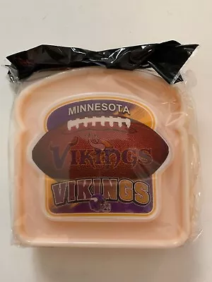 NEW NFL Minnesota Vikings￼ UltraFlip 3D Sandwich Box • $1.99