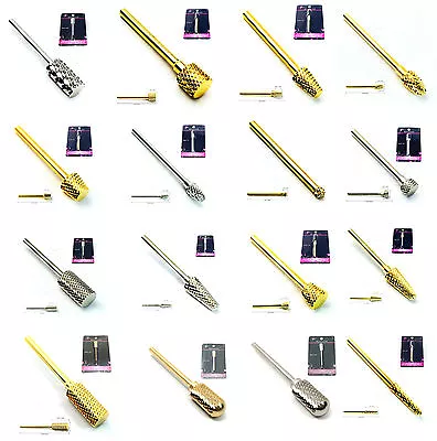 Nail Machine Drill Bits - Carbide 2-Way Fine 3/32  Manicures Salon Pedicures • $8.09