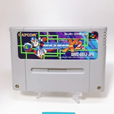 Rockman X2 Mega Man Nintendo Super Famicom SFC SNES Capcom Japan Cassette VG • $15.80