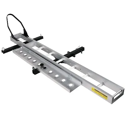 VILOBOS Aluminum Motorcycle Carrier Hitch Mount Dirt Bike Car Trailer Rack Ramp • $224.99