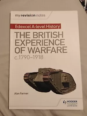 £1 • Buy My Revision Notes Edexcel Alevel History British Experience Of Warfare 1790-1918