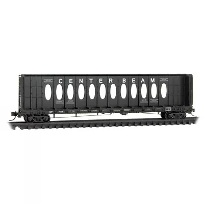 N MICRO TRAINS 053 00 063 WP Western Pacific 60' Centerbeam Flat Car Opera Windo • $28