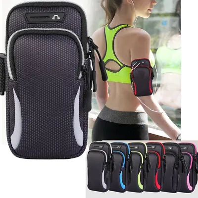 Universal Sports Armband Running Gyming Mobile Phone Case Bag For IPhone Samsung • $6.96