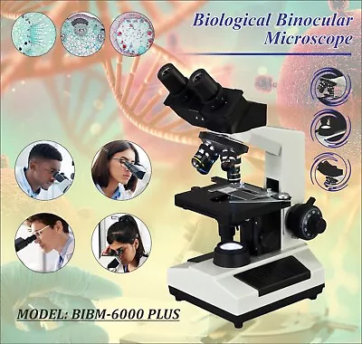 Biological Binocular Microscope High Quality Led Illumination • $990