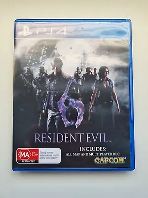 PS4 Resident Evil 6 (PAL AUS 2016) • $59