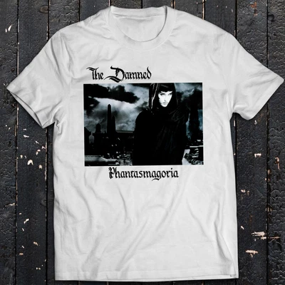 $17.95 • Buy Rock Music Phantasmagoria T-Shirt The Damned Tee Dave Vanian The Black Album