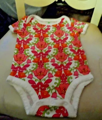 Vera Bradley Baby Ruffle Body Suit In Lilli Bell  6-9 Months  (  #2 ) • $6