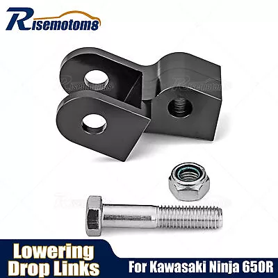 CNC Billet 2  Rear Drop Lowering Link Kit For Kawasaki Ninja 650R EX650 06-08 • $39.99