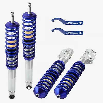 Coilovers Lowering Kit For VW MK2 MK3 GOLF & JETTA Coil Spring Struts Adjustable • $215