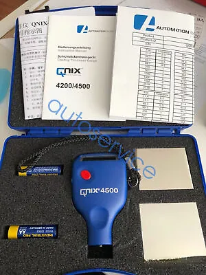 NEW Quanix Paint Meter/Gauge Qnix QNIX-4500 NEW 4500 (Fnf 120Mil) By Fedex#L • $756.51