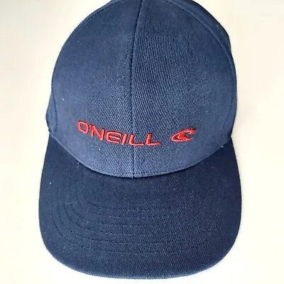 $13.99 • Buy O'Neill Hat - Men's Squadron Cap - OS - Navy Blue W/ Red Logo
