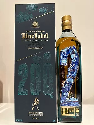 Johnnie Walker Blue Label 200th Anniversary 750ml Limited Edition 40% • $699